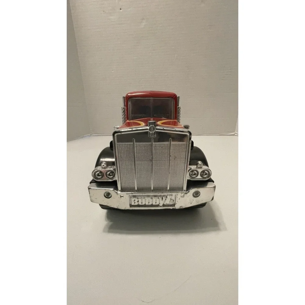 Vintage pressed steel & Plastic Buddy L Kenworth 24Hr.Towing Truck 42 1981 Japan